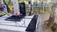 Благоустройство захоронений в Копейске